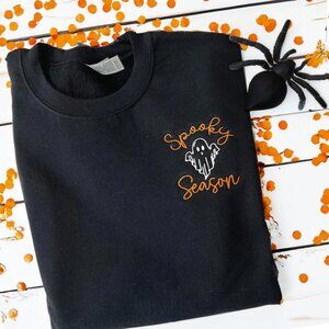 Spooky Season Embroidered Sweatshirt
